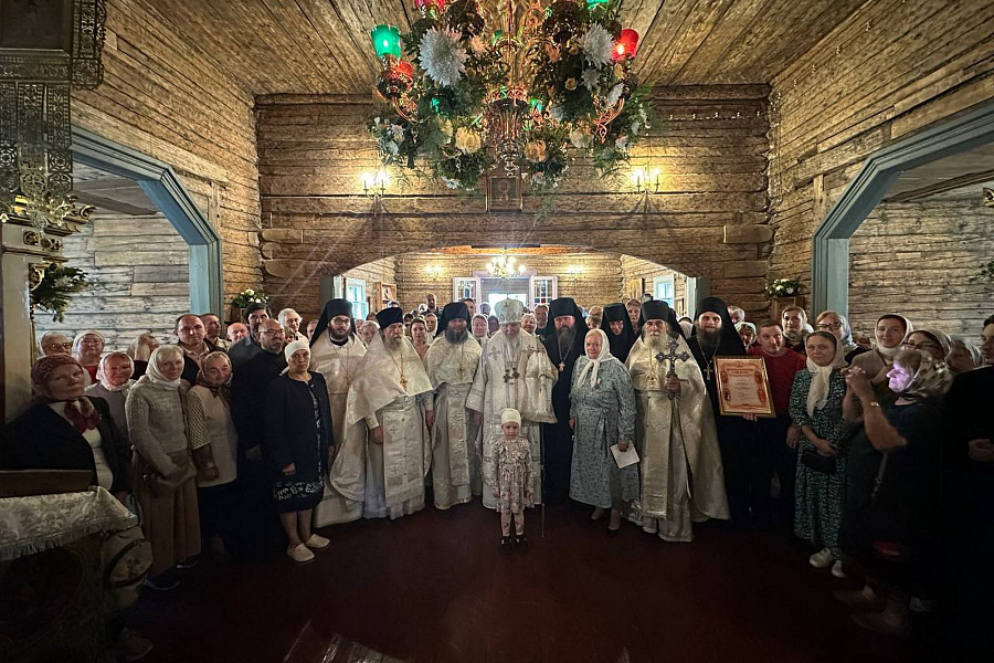 Великое освящение Христорождественского храма в Рудне-Никитском